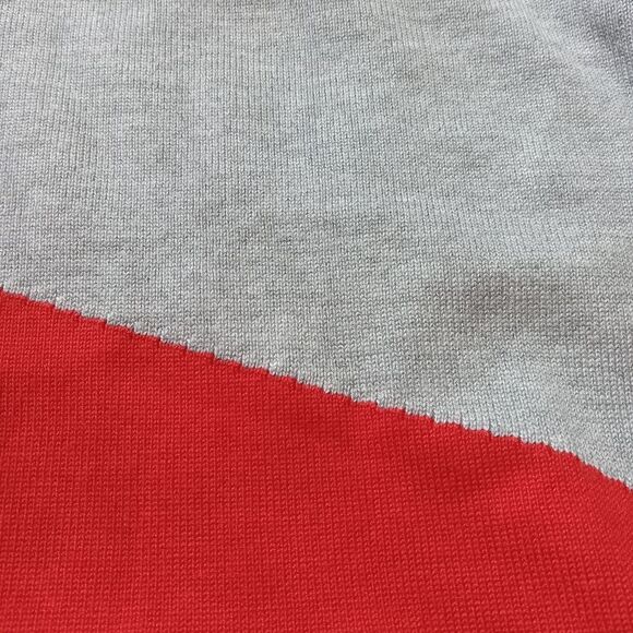 89th & Madison Asymmetrical Hem Colorblock Knit Pullover Sweater Women's Medium - Picture 8 of 11